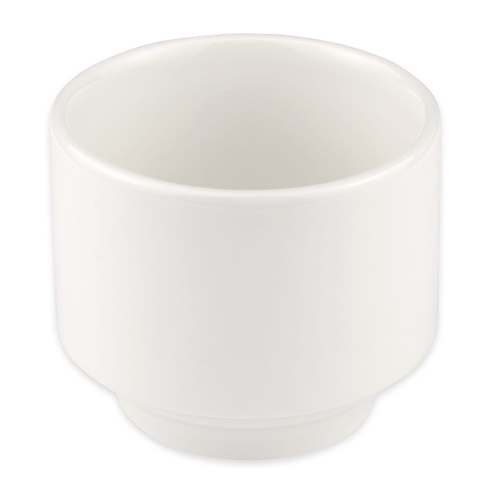 Homer Laughlin HL6306000 7 oz Round Pristine Bouillon Bowl - China, Ameriwhite