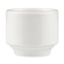 Homer Laughlin HL6306000 7 oz Round Pristine Bouillon Bowl - China, Ameriwhite thumbnail 2