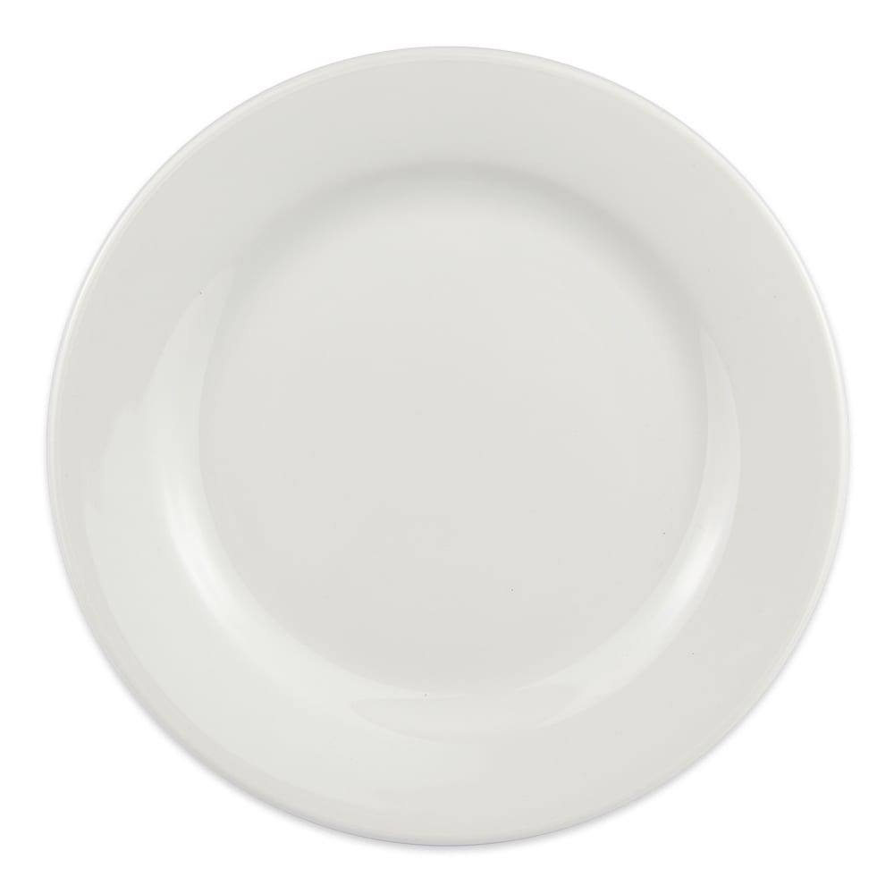 Homer Laughlin HL6346000 6 3/8" Round Pristine Plate - China, Ameriwhite