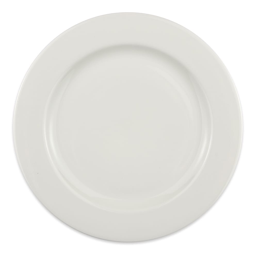 Homer Laughlin HL6396000 10 5/8" Round Pristine Plate - China, Ameriwhite