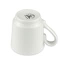 Homer Laughlin HL6546000 8 oz Pristine Tea Cup - China, Ameriwhite thumbnail 3