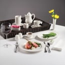 Homer Laughlin HL6926000 40 oz Round Pristine Bowl - China, White thumbnail 2