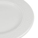 Homer Laughlin HL8746900 6 1/4" Round Kensington Plate - China, Ameriwhite thumbnail 4
