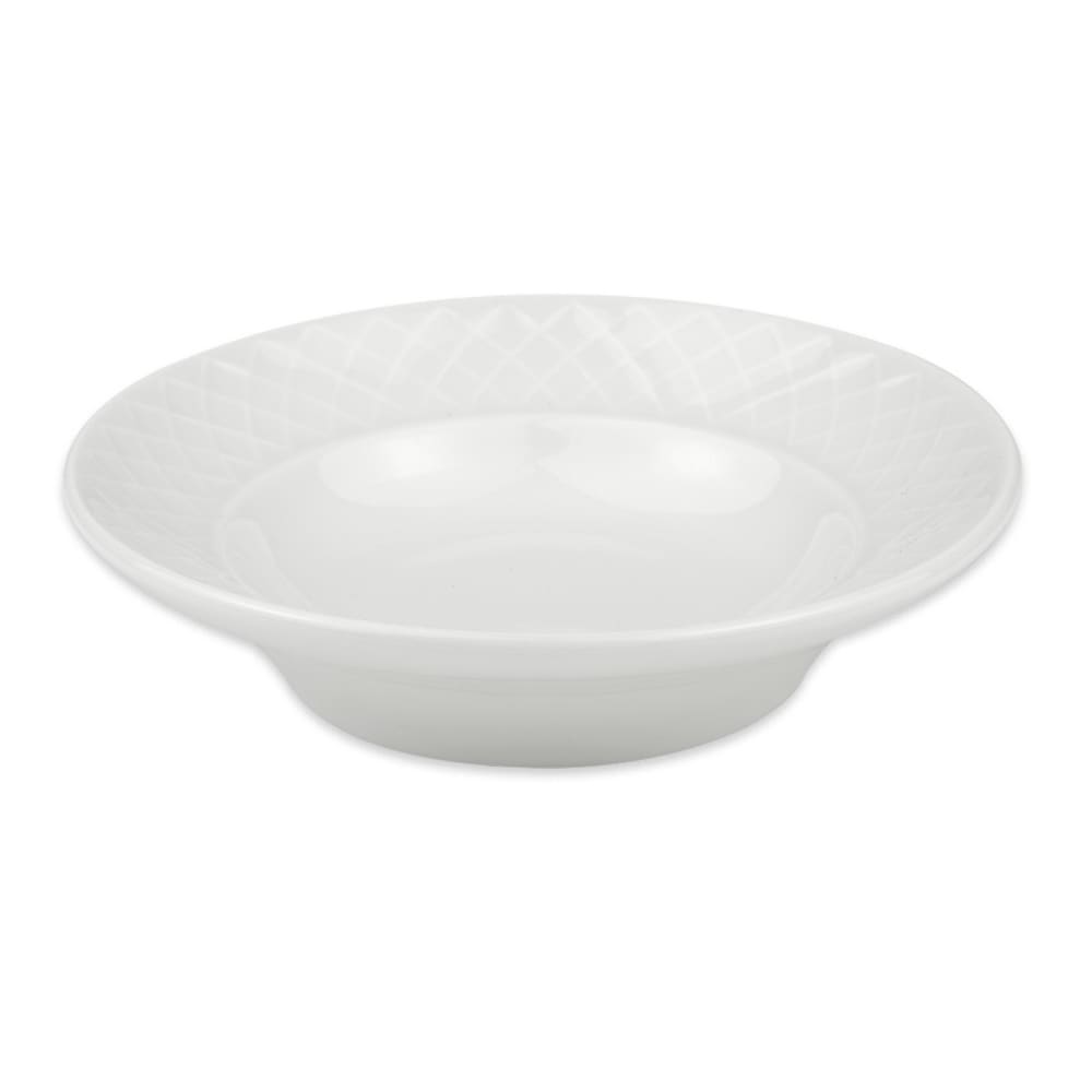 Homer Laughlin HL8756900 1 1/2 oz Round Kensington Fruit Bowl - China, Ameriwhite