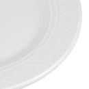 Homer Laughlin HL8766900 8 1/8" Round Kensington Plate - China, Ameriwhite thumbnail 4