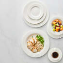 Homer Laughlin HL8766900 8 1/8" Round Kensington Plate - China, Ameriwhite thumbnail 6