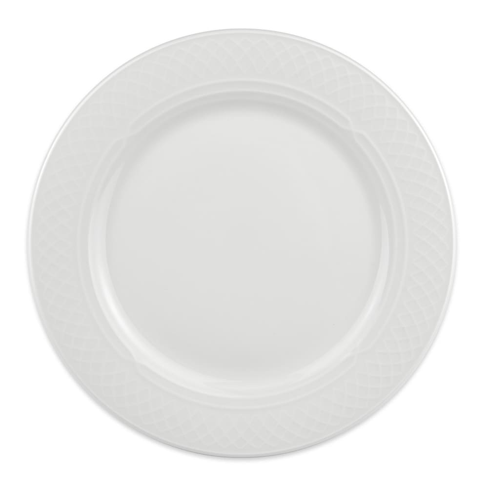 Homer Laughlin HL8776900 9" Round Kensington Plate - China, Ameriwhite