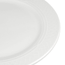 Homer Laughlin HL8796900 10 1/2" Round Kensington Plate - China, Ameriwhite thumbnail 4