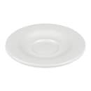 Homer Laughlin HL8846900 5 5/8" Round Kensington Saucer - China, Ameriwhite thumbnail 3