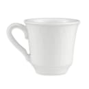 Homer Laughlin HL8876900 7 oz Kensington Cup - China, Ameriwhite thumbnail 2