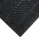 M+A Matting Waterhog Max Herringbone Classic Entrance Mat w/ Smooth Backing, 4' x 6', Black Smoke (22407046170) thumbnail 2