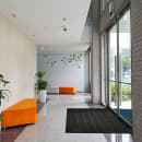 M+A Matting Waterhog Max Herringbone Classic Entrance Mat w/ Smooth Backing, 4' x 6', Black Smoke (22407046170) thumbnail 3