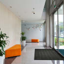 M+A Matting Waterhog Max Herringbone Classic Fashion Entrance Mat w/ Smooth Backing, 3' x 5', Black Smoke (22417035170) thumbnail 3