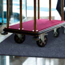 M+A Matting Waterhog Max Diamond Entrance Mat w/ Smooth Backing, 3' x 10', Black Smoke (229570310170) thumbnail 3