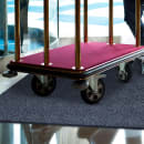 M+A Matting Waterhog Max Diamond Entrance Mat w/ Smooth Backing, 3' x 16', Black Smoke (229570316170) thumbnail 3