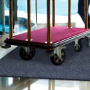 M+A Matting Waterhog Max Diamond Entrance Mat w/ Smooth Backing, 3' x 5', Black Smoke (22957035170) thumbnail 3