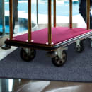 M+A Matting Waterhog Max Diamond Entrance Mat w/ Smooth Backing, 4' x 6', Black Smoke (22957046170) thumbnail 3