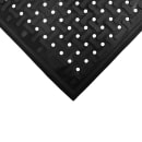 M+A Matting Comfort Flow Anti-Fatigue Mat w/ Drainage Holes, 2' x 3', Black (420123900) thumbnail 2