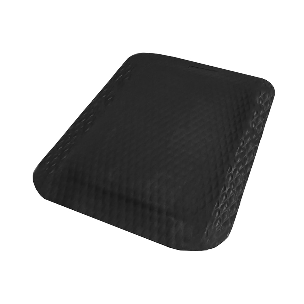 M+A Matting 5/8" Thick Hog Heaven Anti-Fatigue Mat, 3' x 5', Black/Black (421035100)