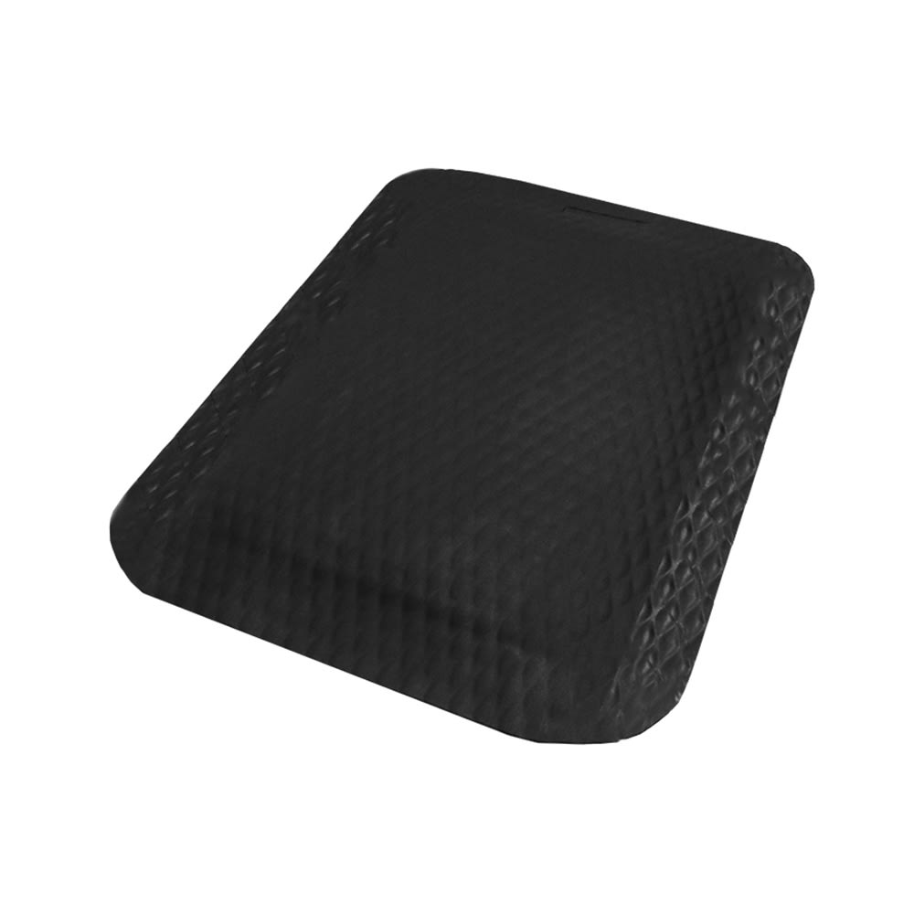 M+A Matting 7/8" Thick Hog Heaven Anti-Fatigue Mat, 2' x 3', Black/Black (422023100)