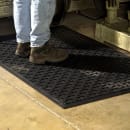 M+A Matting Comfort Flow Anti-Fatigue Mat, 4' x 6', Slip-Resistant, Black (430146900) thumbnail 5