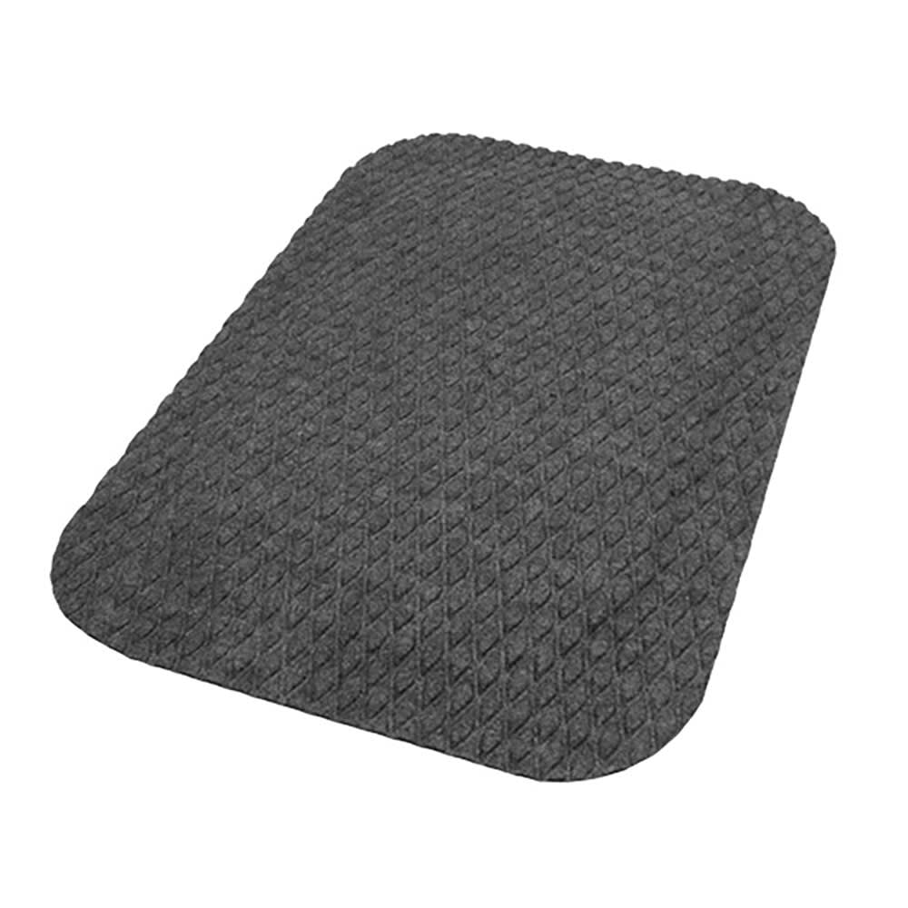 M+A Matting 5/8" Thick Hog Heaven Fashion Anti-Fatigue Mat, 3' x 5', Granite (4412035100)