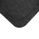 M+A Matting 7/8" Thick Hog Heaven Fashion Anti-Fatigue Mat, 3' x 5', Coal Black (4422335100) thumbnail 2