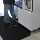 M+A Matting Slip Resistant Mat w/ Adhesive Backing - 2' x 25' Roll, Polypropylene, Black (44501225900) thumbnail 7