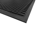 M+A Matting SuperScrape Drainable Slip Resistant Mat, 3' x 5', Black (555035100) thumbnail 2