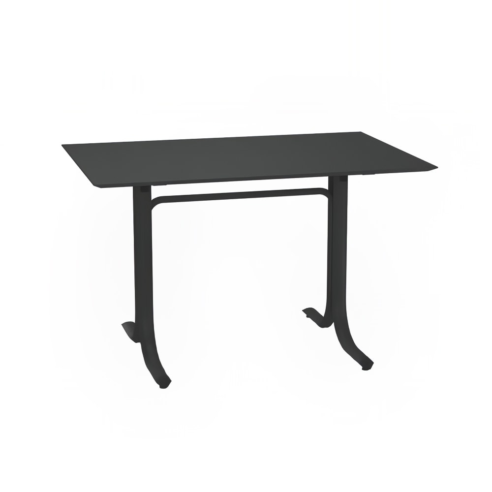 emu 48" Square Outdoor Table w/ Tilt Top - Steel, Iron (1133)