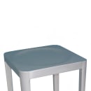 emu Backless Bar Stool w/ Metal Seat, Brushed Aluminum (AB1206) thumbnail 2