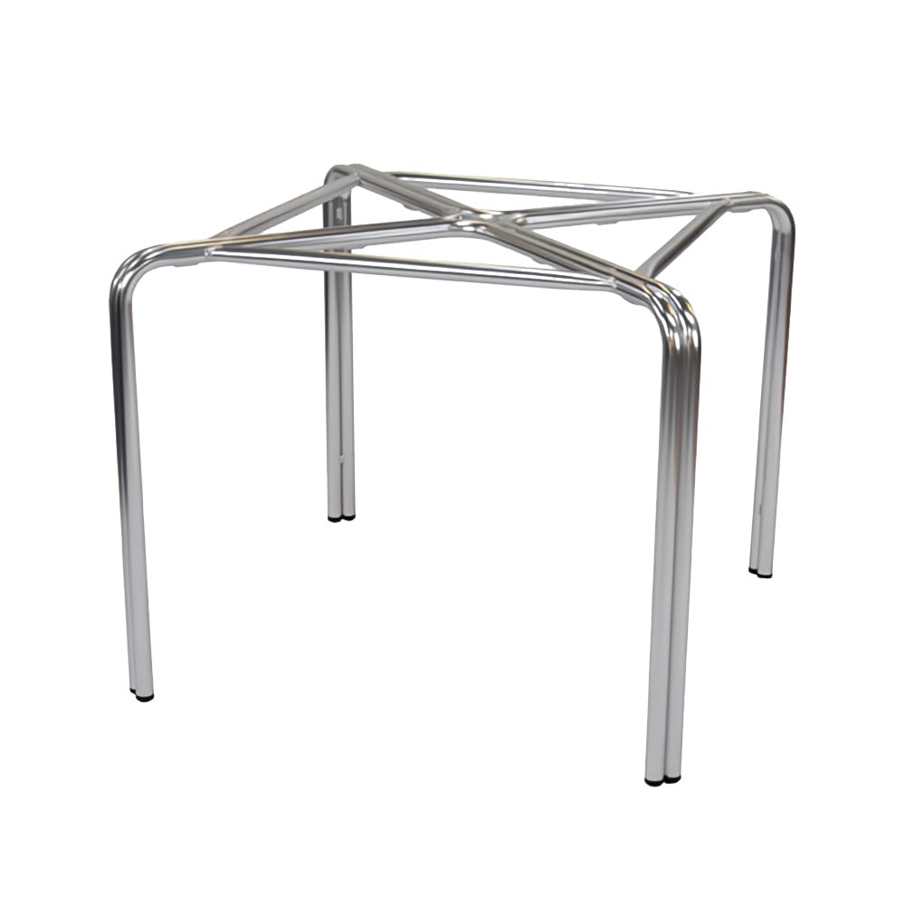 emu Dining Height Outdoor Table Base for 30" to 36" Square Table Tops, Aluminum (1340)