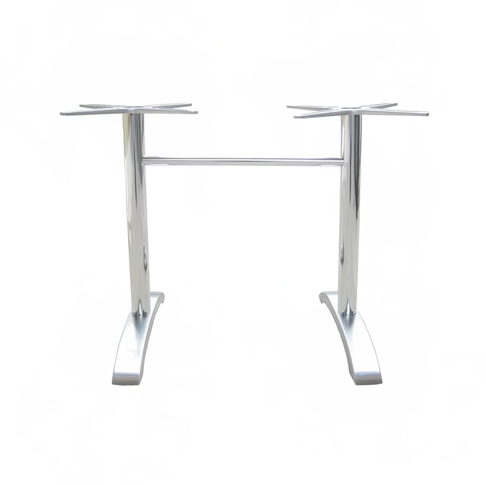 emu Rectangular Zak Indoor/Outdoor Table Base - 28" x 26", Cast Aluminum, Antique Black (1363)