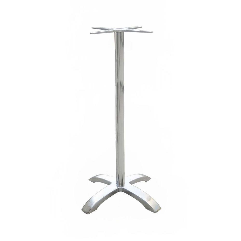 emu 26" Square Zak Indoor/Outdoor Bar Table Base - Cast Aluminum, Antique Black (1364)