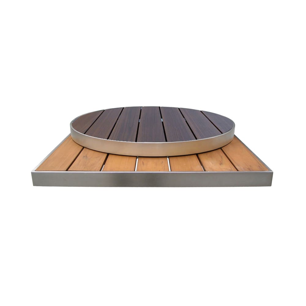emu 30" Round Sid Outdoor Table Top - Aluminum, Oak (A1481)