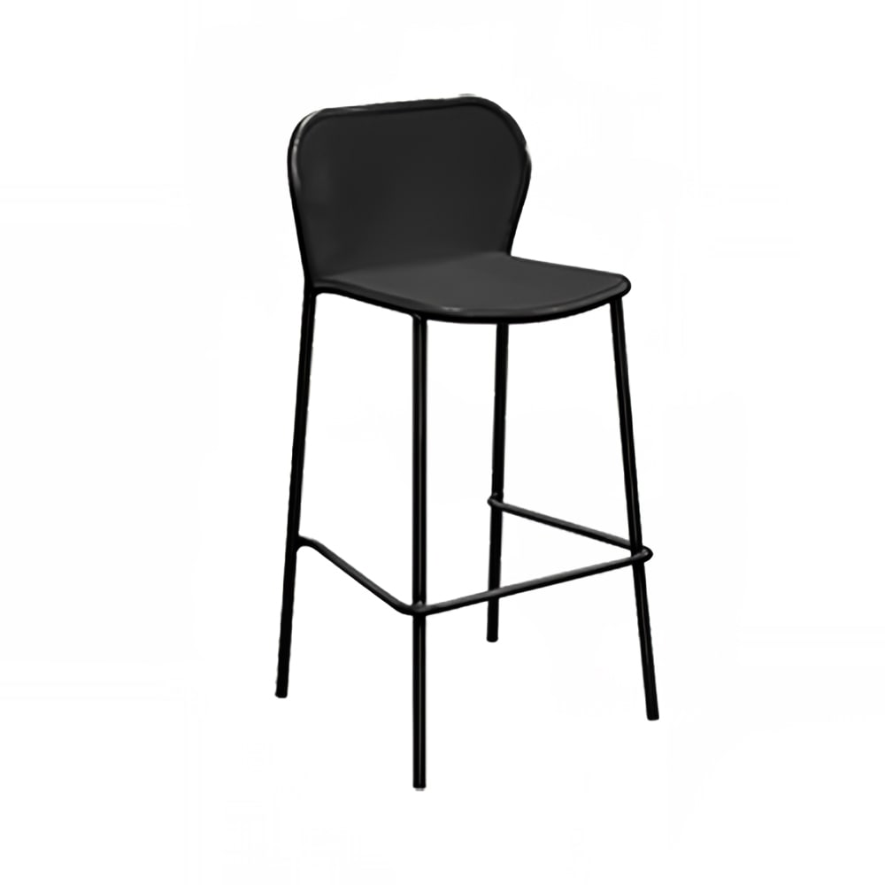 emu 40 1/2" Darwin Barstool w/ Mesh Back & Seat - Steel, Cement (523)