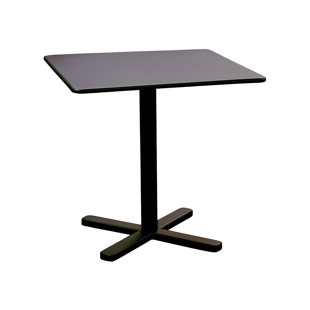 emu 28" Square Darwin Indoor/Outdoor Table - Steel, Antique Black (525)