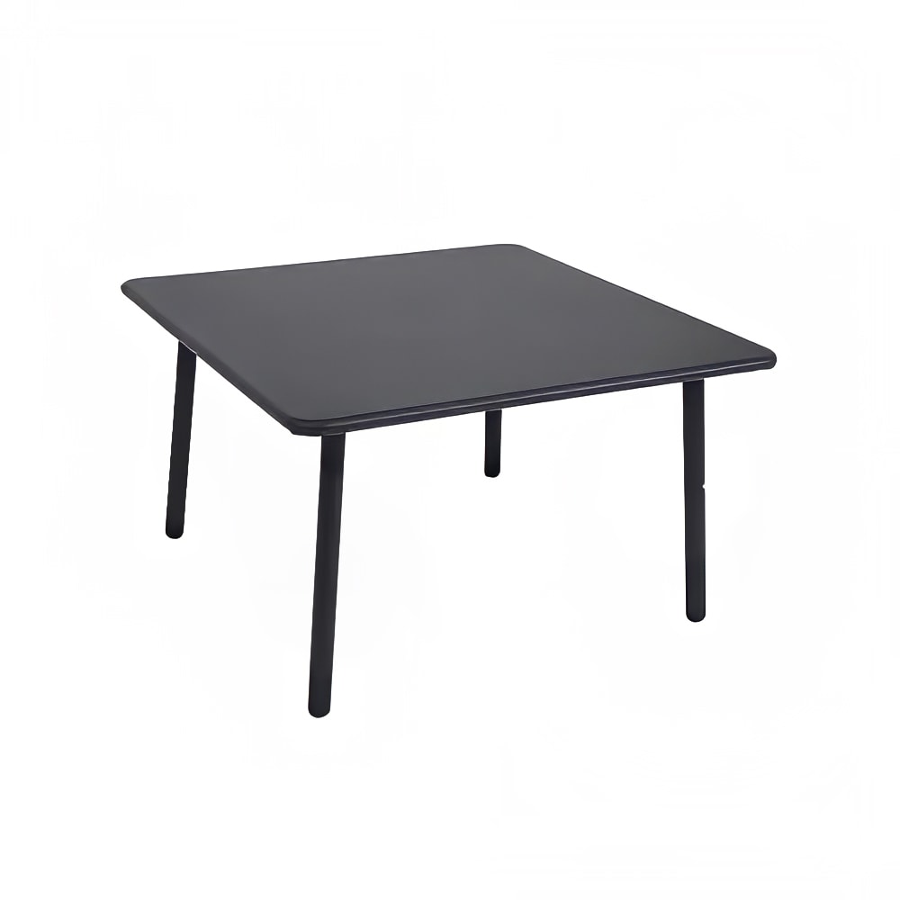 emu 28" Square Darwin Indoor/Outdoor Low Table - Steel, Antique Black (526)