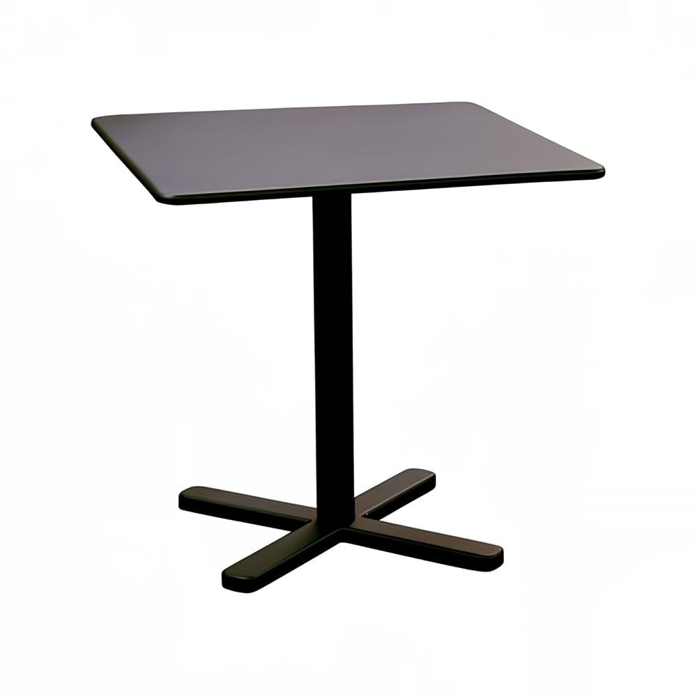 emu 32" Square Darwin Indoor/Outdoor Table - Steel, Antique Black (529)