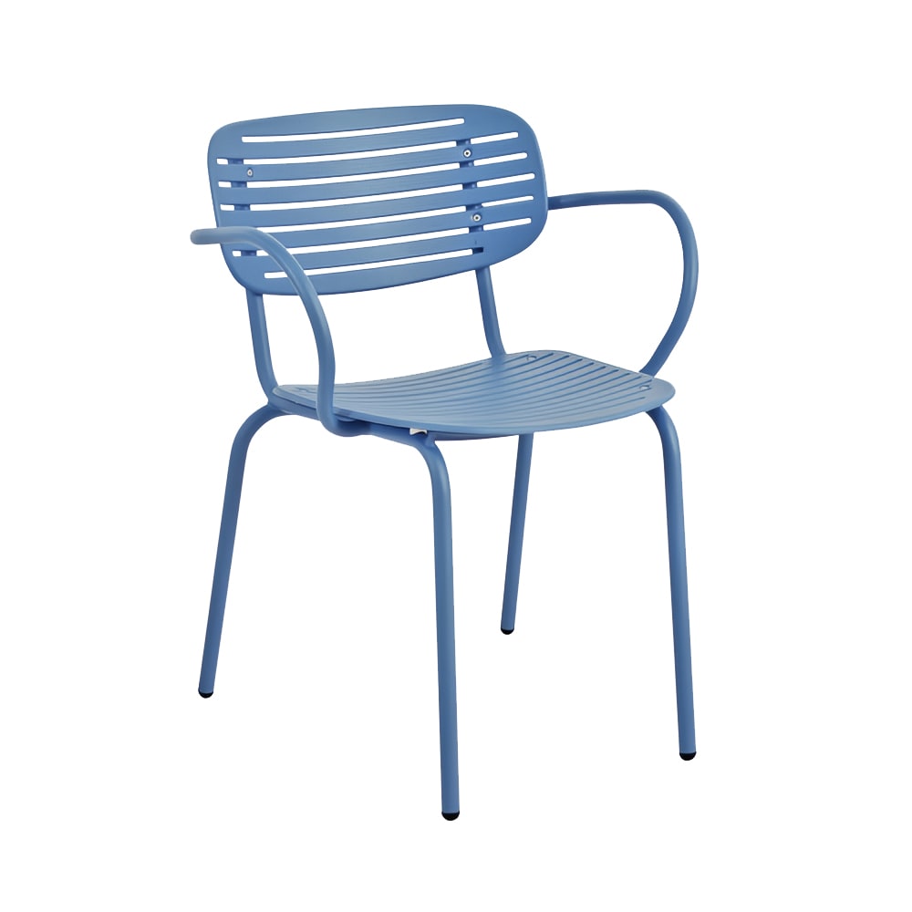 emu Mom Indoor/Outdoor Stackable Armchair - Steel, Blue (640)