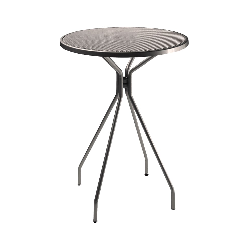 emu 32" Round Cambi Indoor/Outdoor Bar Table - Steel, Antique Bronze (820)