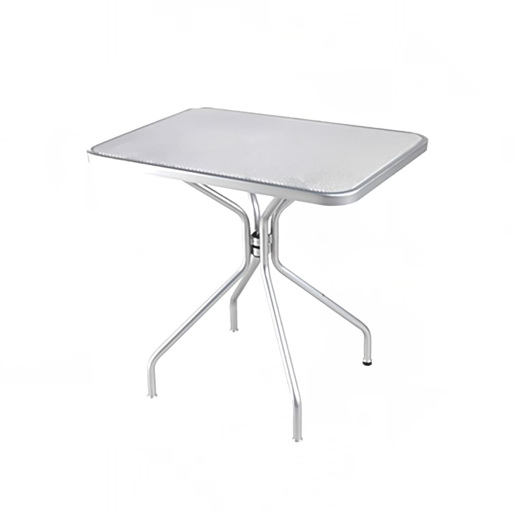 emu Rectangular Outdoor Dining Height Table - 32" x 24", Steel, Cement (834)