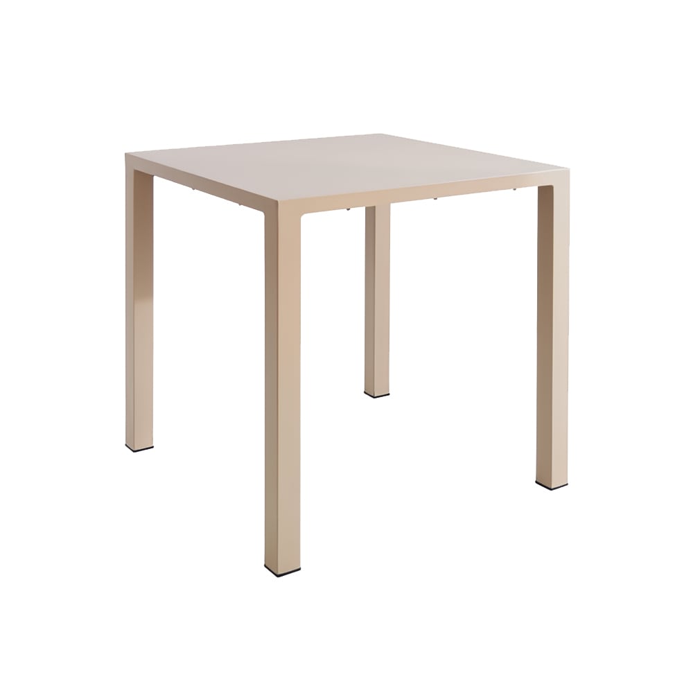 emu 32" Square Outdoor Dining Height Table - Steel, Bronze (857 QS)