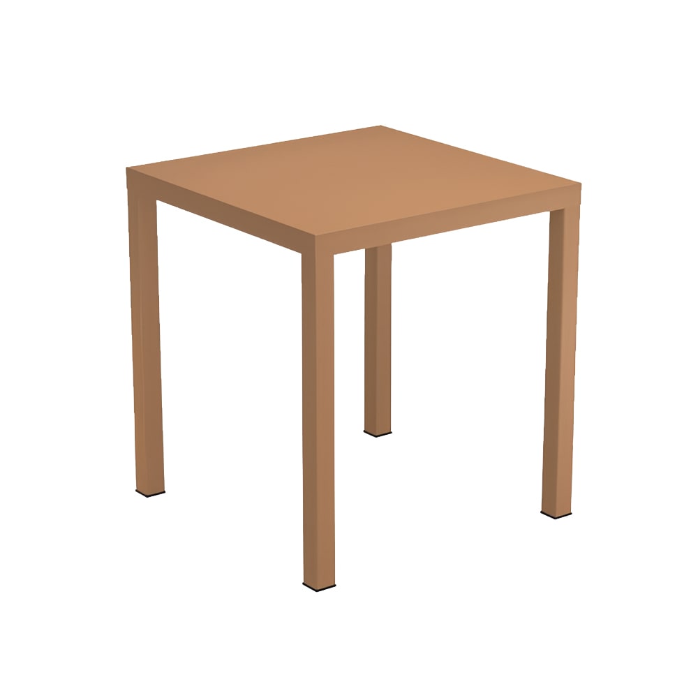 emu 28" Square Outdoor Dining Height Table - Steel, Bronze (858 QS)