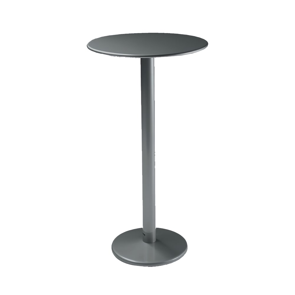emu 24" Round Indoor/Outdoor Bistro Bar Table - 42"H, Steel, Antique Iron (900H)