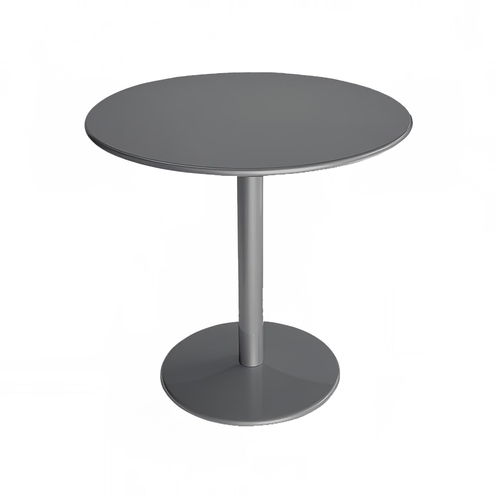 emu 32" Round Indoor/Outdoor Bistro Table - 30"H, Steel, Antique Iron (902)