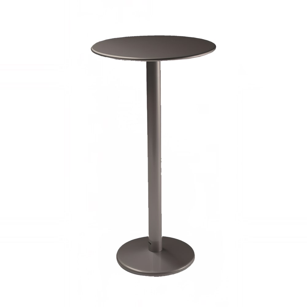 emu 32" Round Indoor/Outdoor Bistro Bar Table - 42"H, Steel, Antique Bronze (902H)