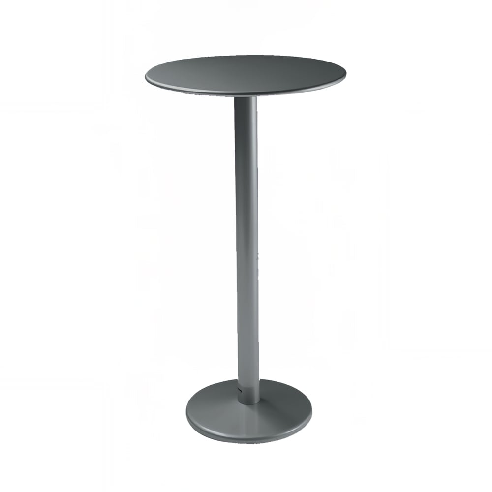 emu 32" Round Indoor/Outdoor Bistro Bar Table - 42"H, Steel, Antique Iron (902H)