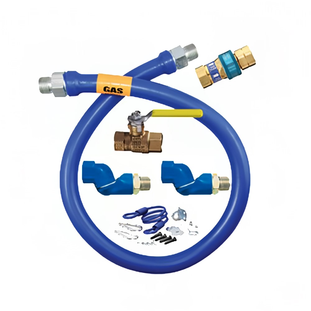 Dormont 16100KIT2S48 48" Gas Connector Kit w/ 1" Male/Male Couplings