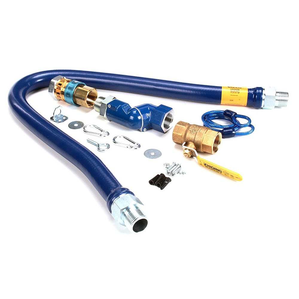 Dormont 16125KITS48 48" Gas Connector Kit w/ 1 1/4" Male/Male Couplings